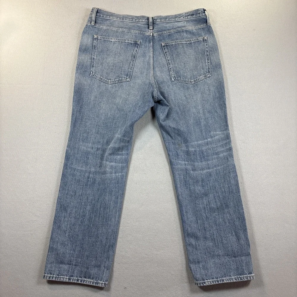 J Crew Women '84 Slouchy High Rise Wide Leg Jeans 32x31(38x31) Baggy Loose Comfy